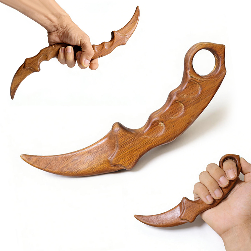 Resin Art Training - 1/2pcs Golden Sandalwood Claw Knife Wooden
