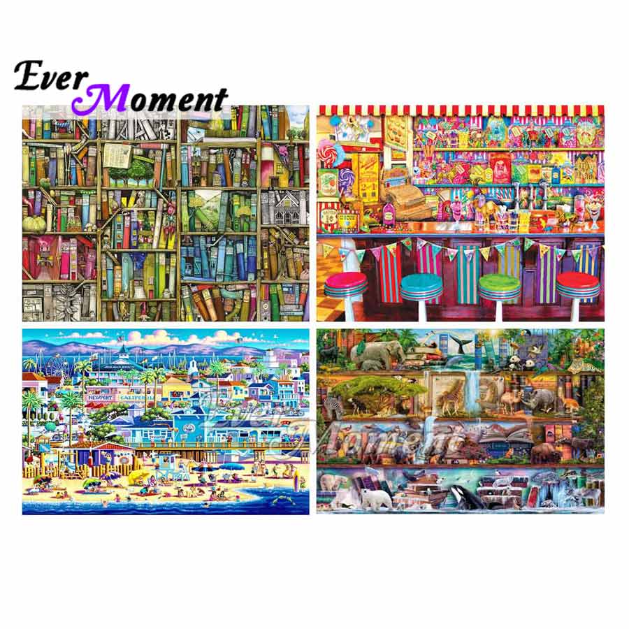 Resin Art Beach - Ever Moment Diamond Painting Kit Full