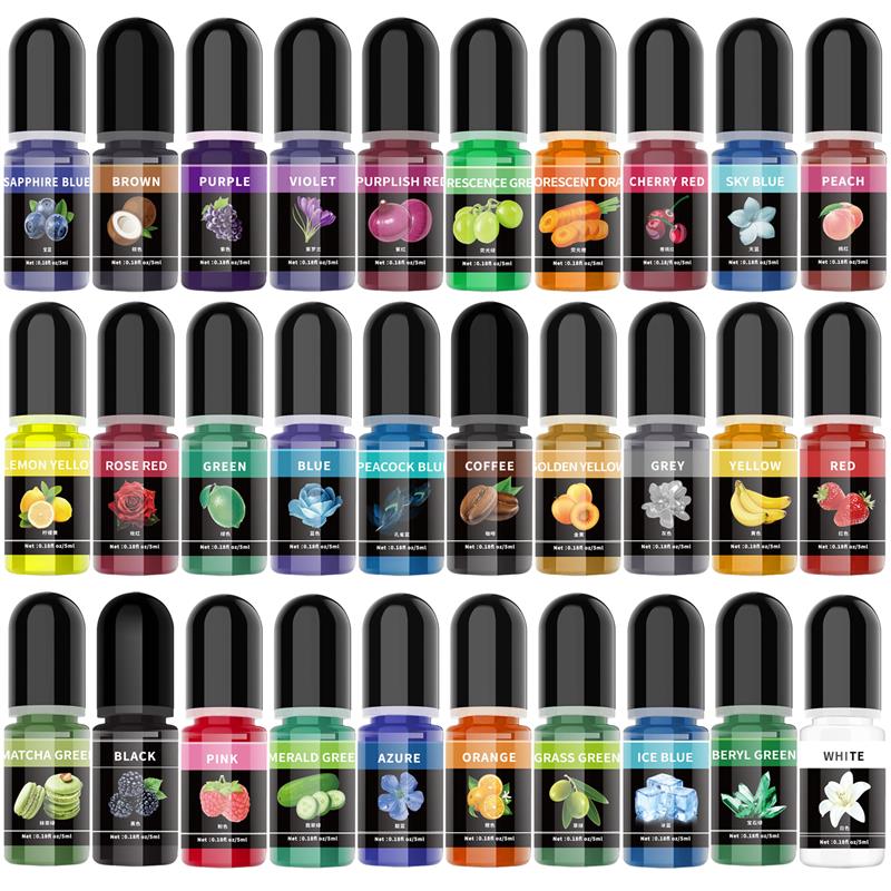 Epoxy Resin Ab - 5ml/Bottle Epoxy Resin Pigment Liquid Colorant