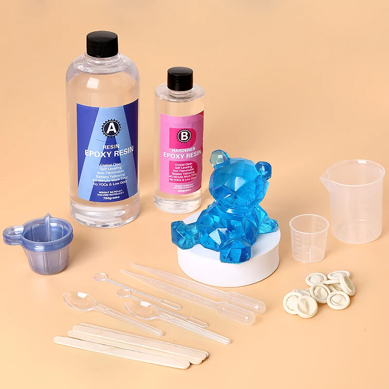 Epoxy Resin Ab - Epoxy Resin Kit Crystal Clear Easy
