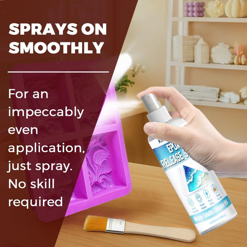 Release Spray Silicone - New-Epoxy Mold Demold Spray - Resin