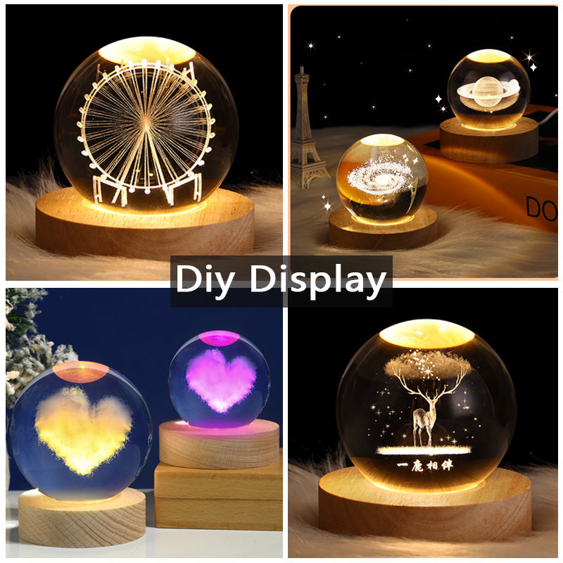 Resin Art Display Round Wood C - огляд і ціна Resin Art Stand