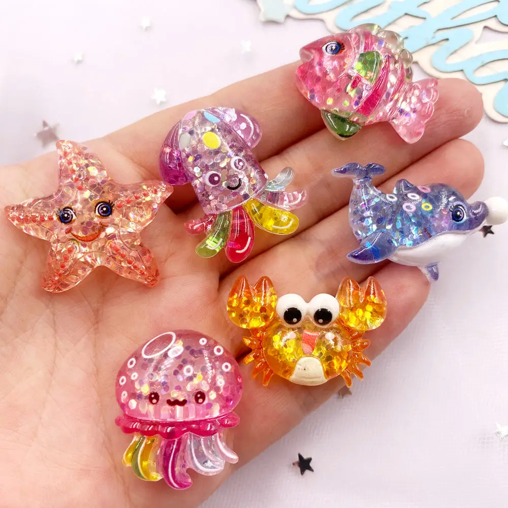 10pcs Glitter Colorful Resin S - огляд і ціна Resin Art Beach