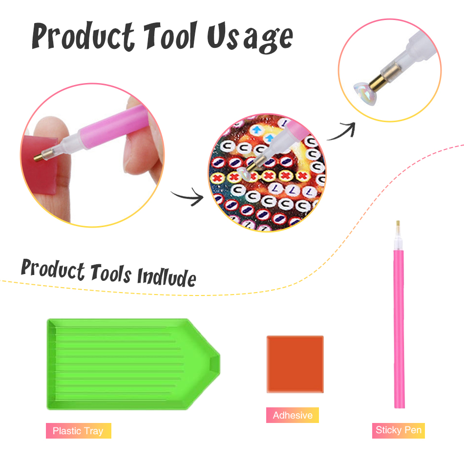 Special Shape Diamond Painting - огляд і ціна Resin Art Kits For Adults