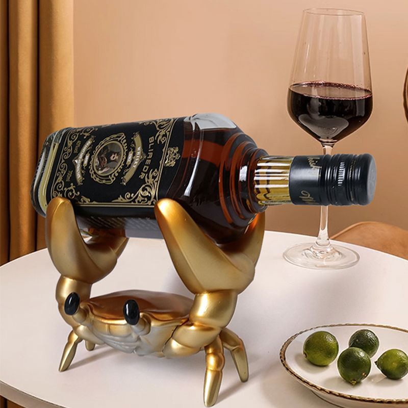 Creative Crab Wine Rack Sculpt - огляд і ціна Resin Art Stand