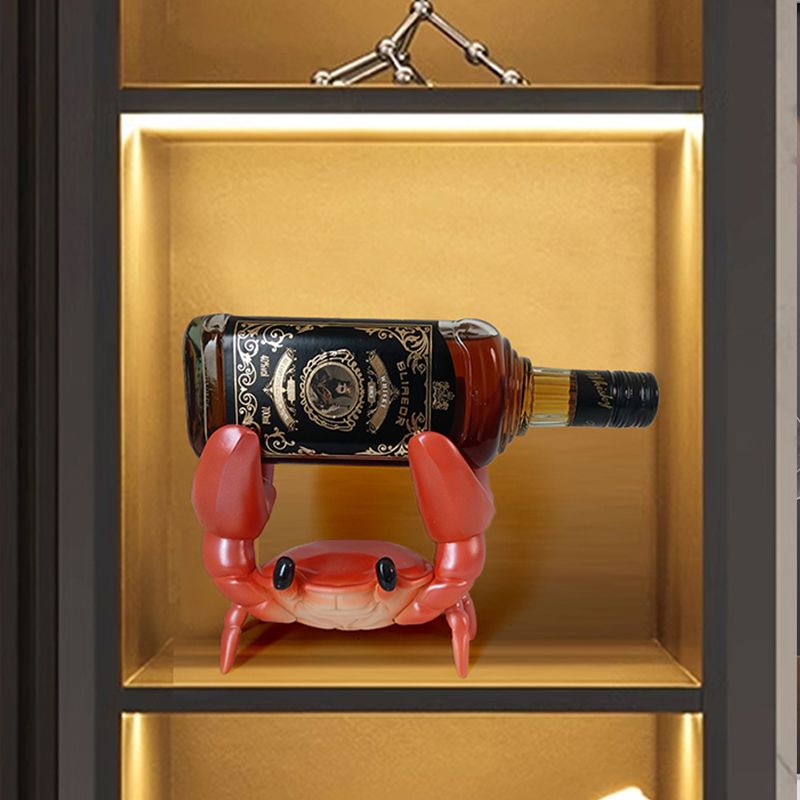 Creative Crab Wine Rack Sculpt - огляд і ціна Resin Art Stand