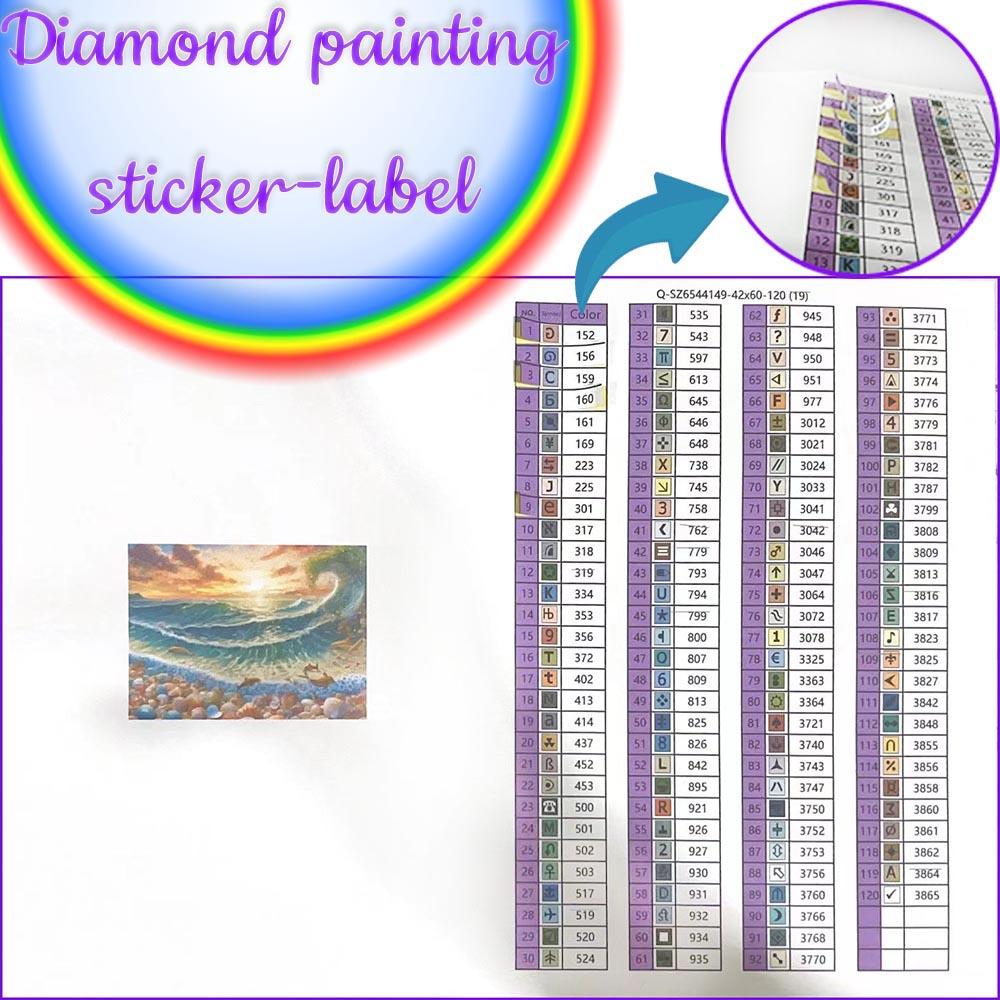 Diy 120 Color Resin Diamond Pa - огляд і ціна Resin Art Beach