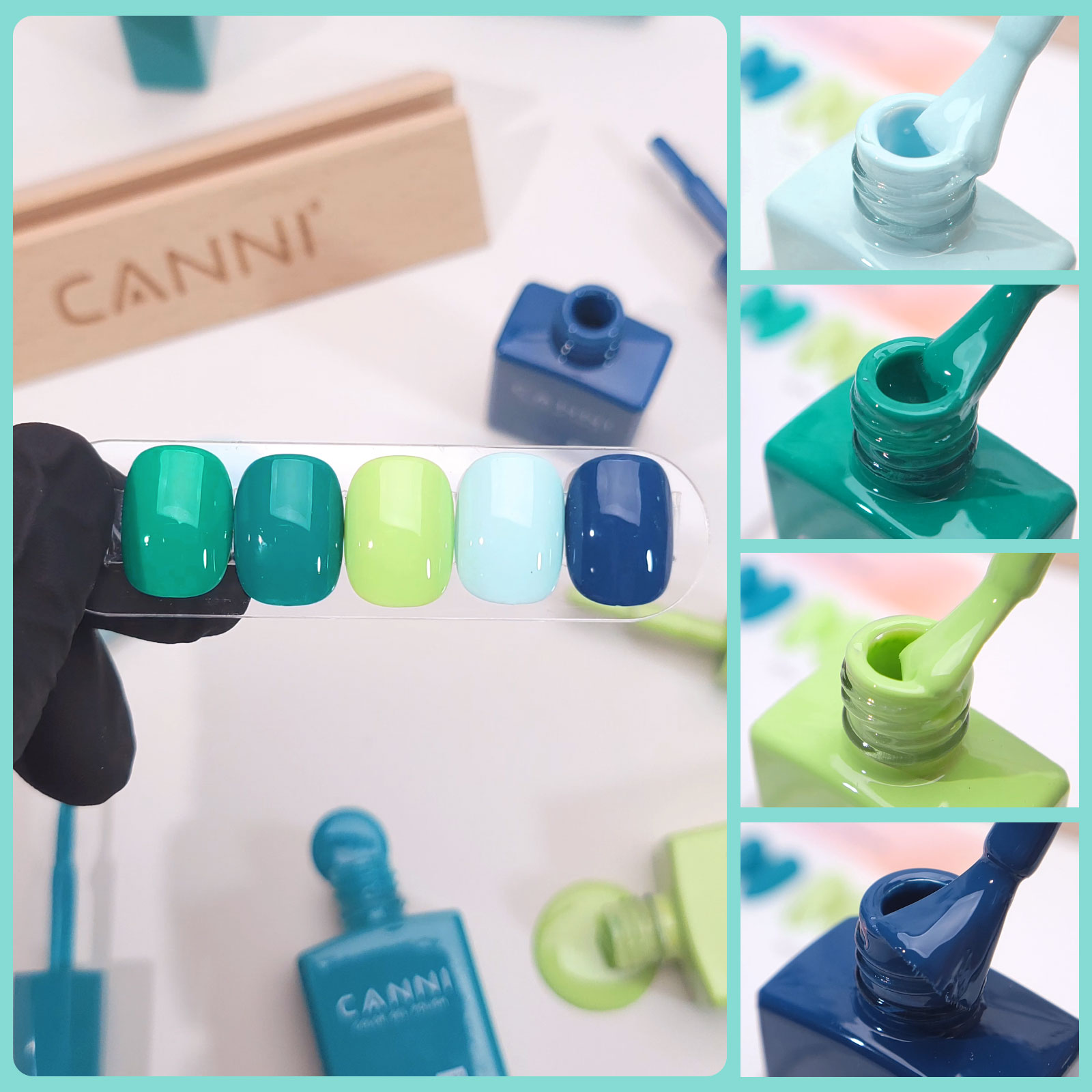 CANNI 9ml Nail Gel Polish TPO  - огляд і ціна Resin Art Training