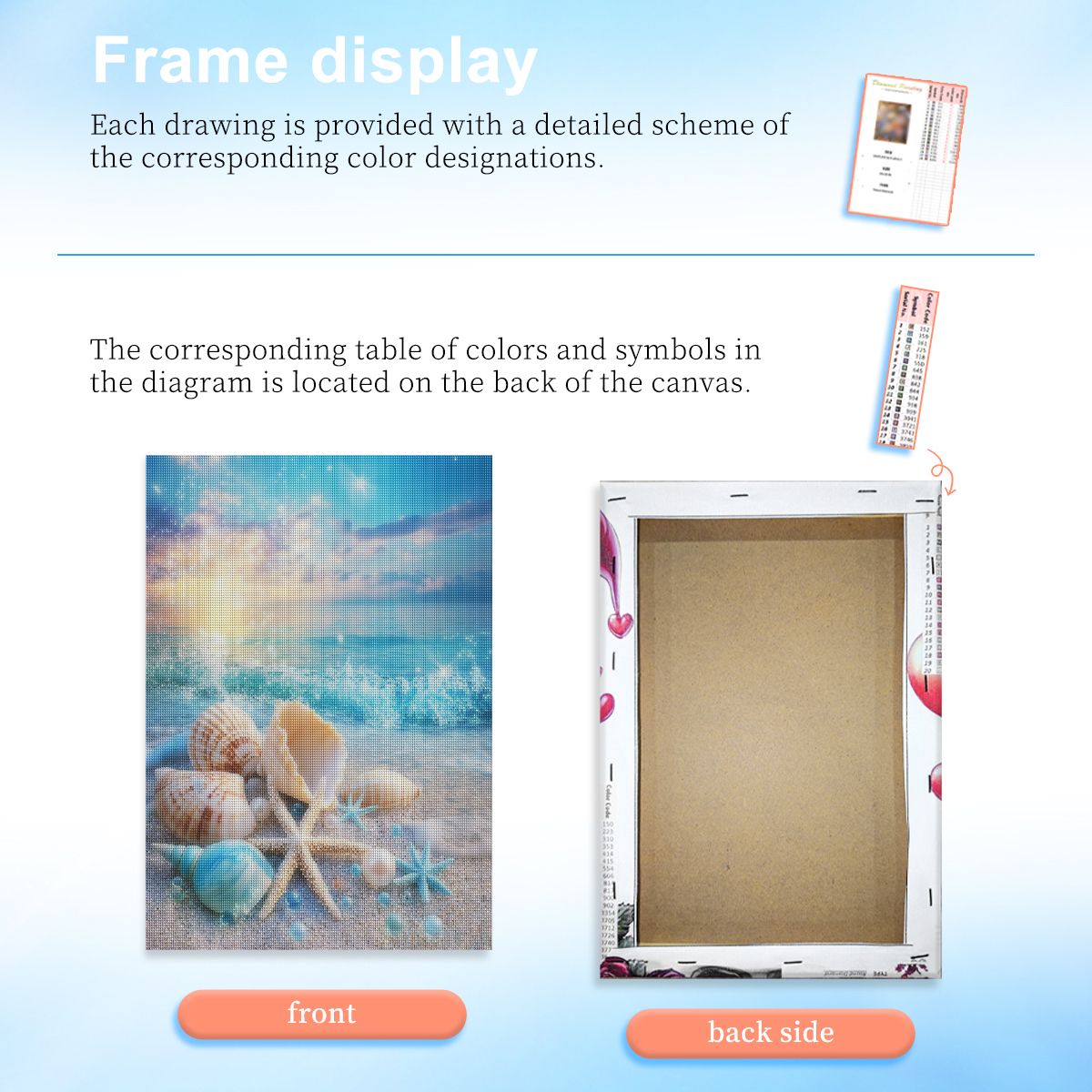 Frameless, Beach Shell Diamond - огляд і ціна Resin Art Beach