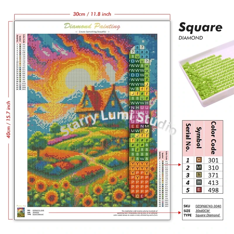 Fruit Cup 5D DIY Diamond Paint - огляд і ціна Resin Art Canvas