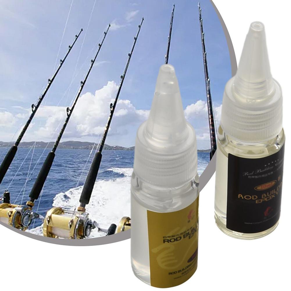 2Pcs Fishing Rod Glue Fishing  - огляд і ціна Epoxy Resin Ab