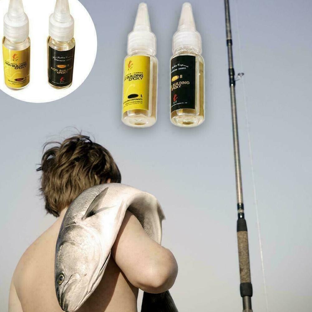 2Pcs Fishing Rod Glue Fishing  - огляд і ціна Epoxy Resin Ab