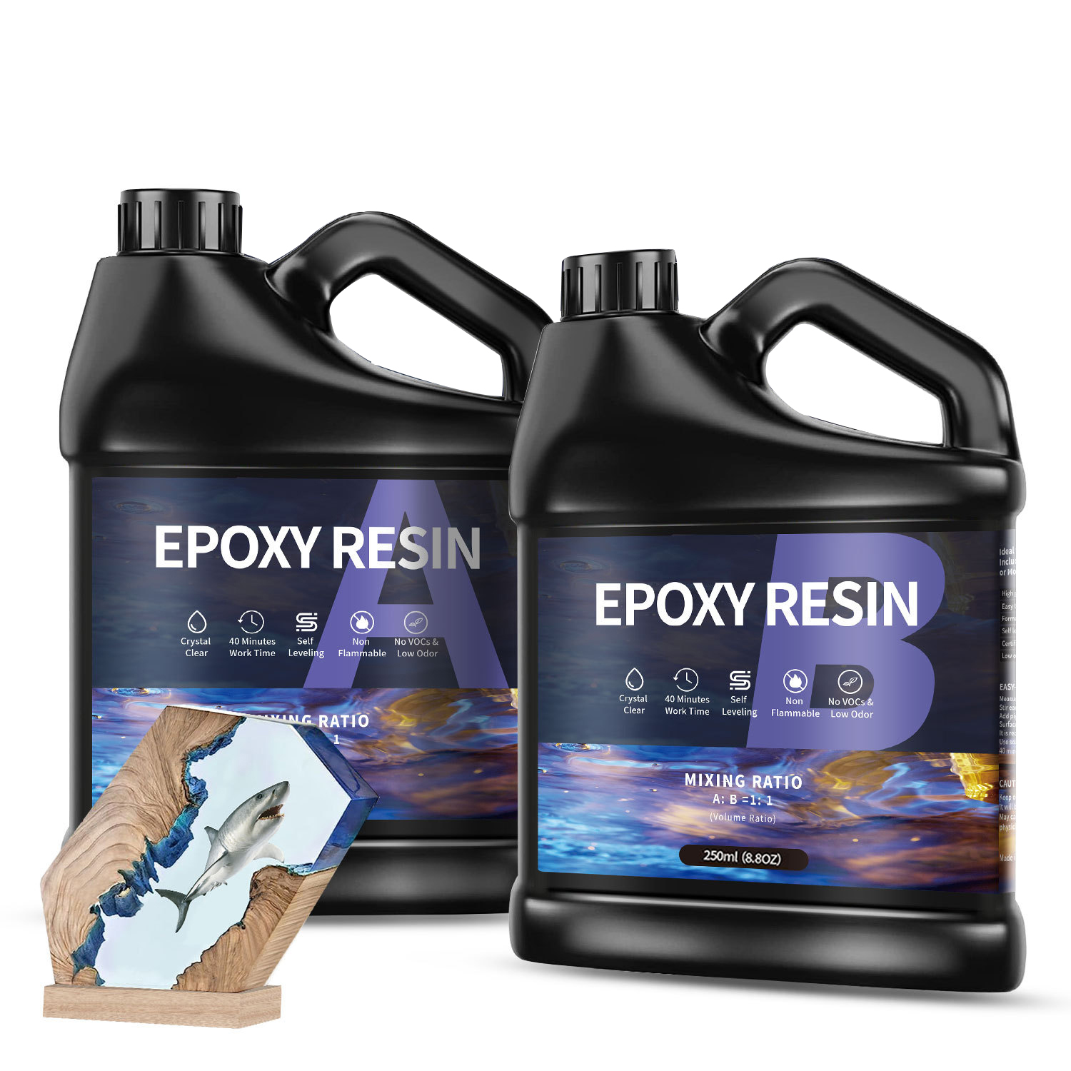 500g/1000g  AB Epoxy Resin Glu - огляд і ціна Epoxy Resin Ab