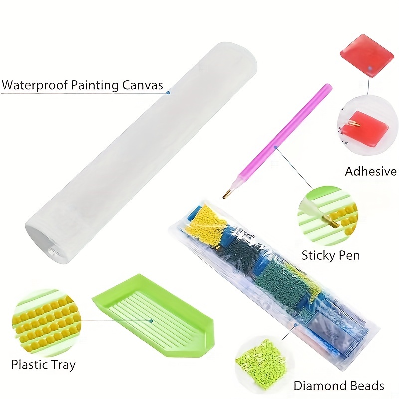 DIY Diamond Painting Round Dia - огляд і ціна Resin Art Canvas