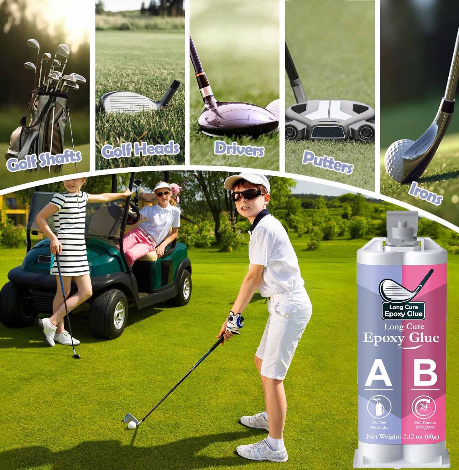 Long Cure Epoxy Glue for Golf  - огляд і ціна Epoxy Resin Ab