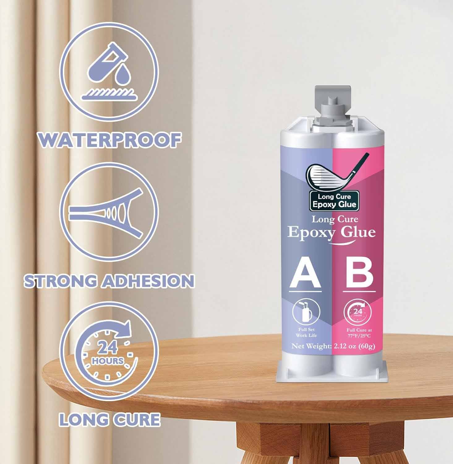 Long Cure Epoxy Glue for Golf  - огляд і ціна Epoxy Resin Ab