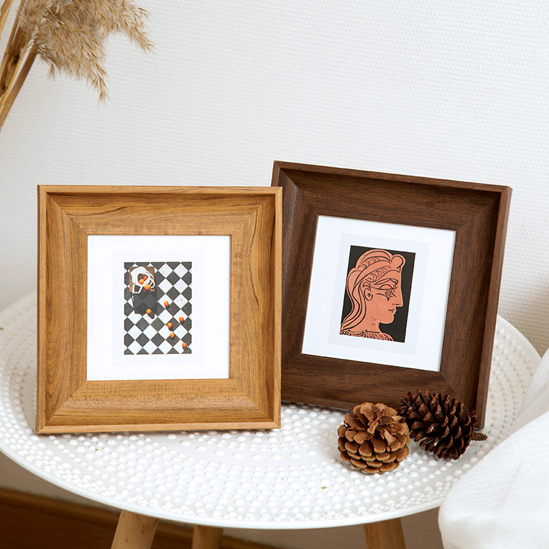Color Splicing Square Photo Fr - огляд і ціна Resin Art Stand