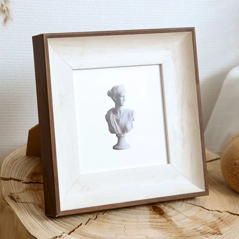 Color Splicing Square Photo Fr - огляд і ціна Resin Art Stand