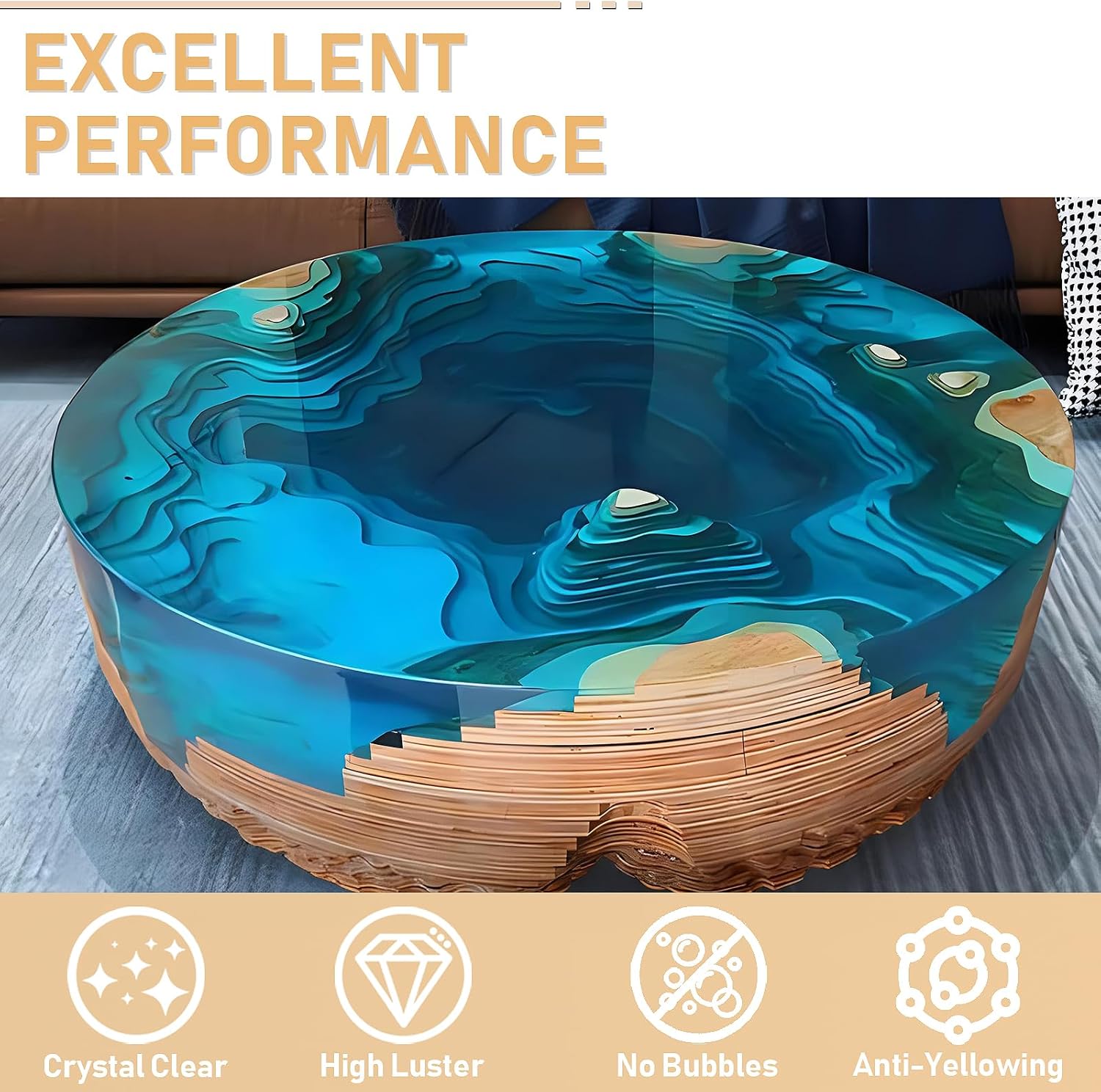 17.6oz/33.8oz AB Resin Epoxy G - огляд і ціна Epoxy Resin Ab