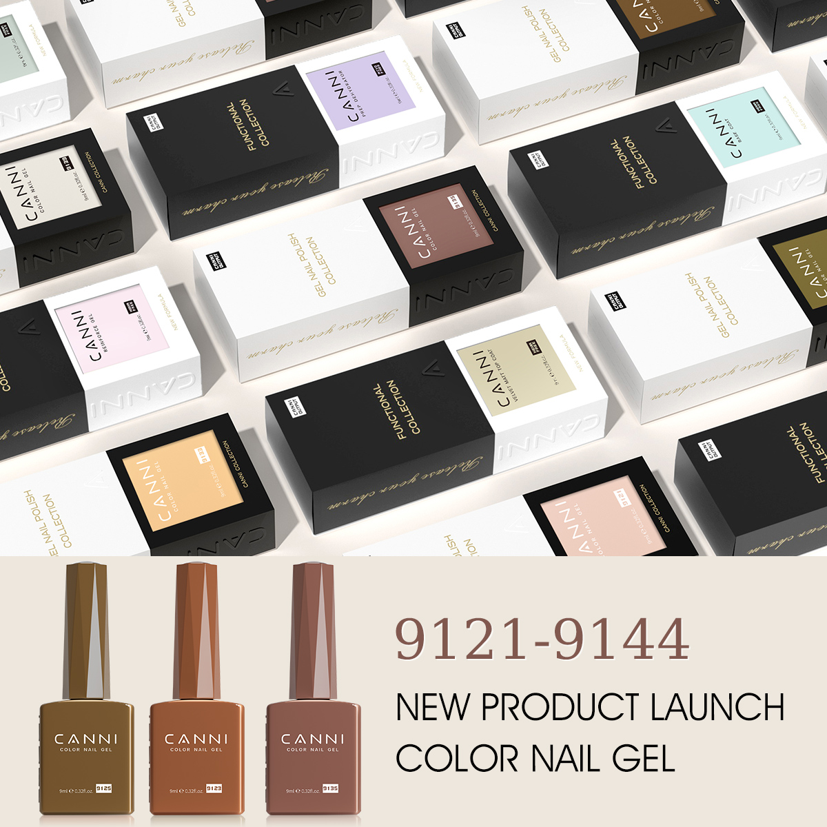 CANNI 9ml Color Nail Gel Polis - огляд і ціна Resin Art Training