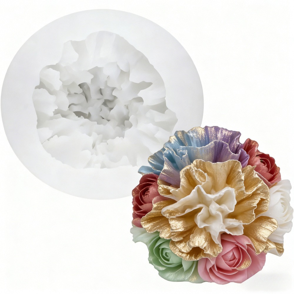 3-Piece Silicone Molds for Ros - огляд і ціна Resin Art Rose Petals