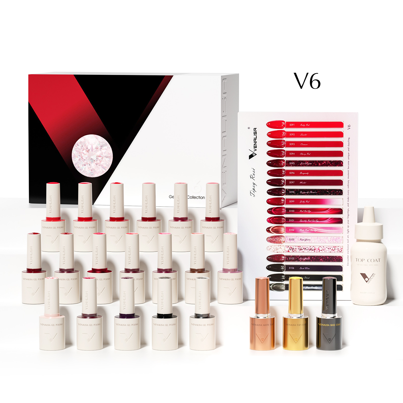 VENALISA V6 New Kit 10ml Nail  - огляд і ціна Resin Art Training