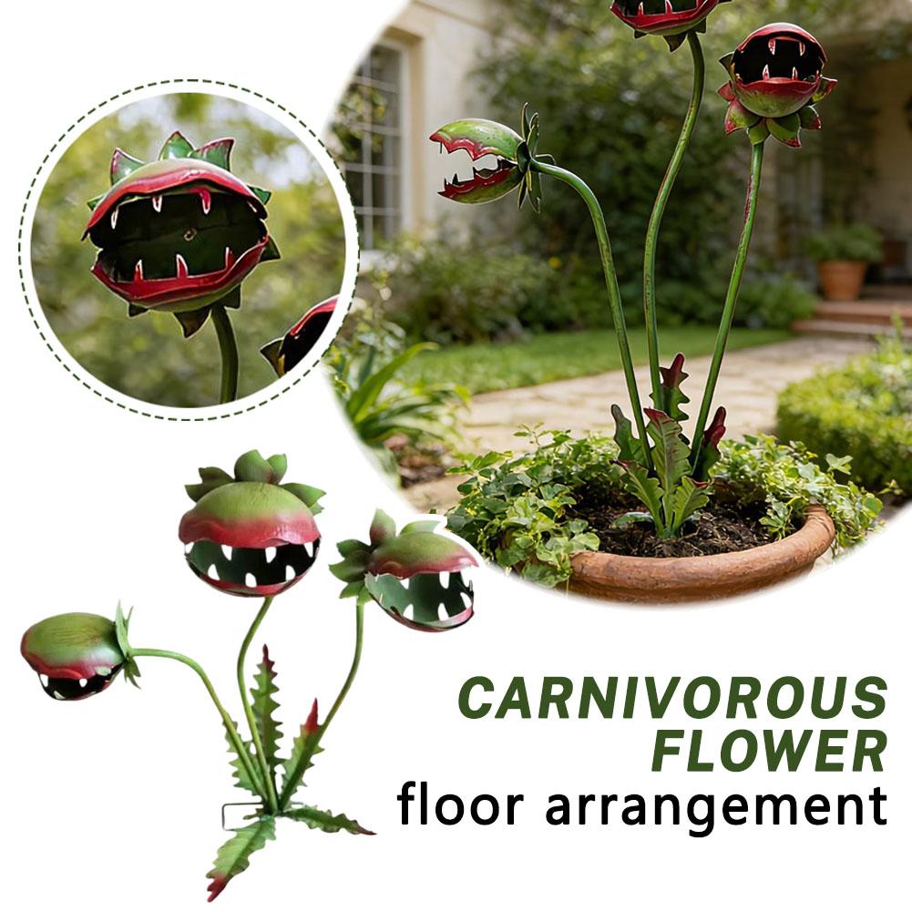 Carnivorous Flower Garden Stak - огляд і ціна Resin Art Design