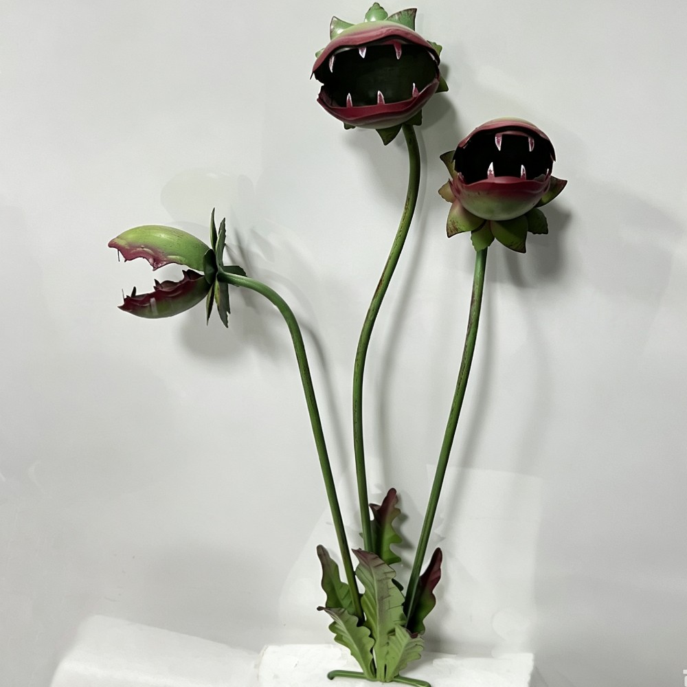 Carnivorous Flower Garden Stak - огляд і ціна Resin Art Design
