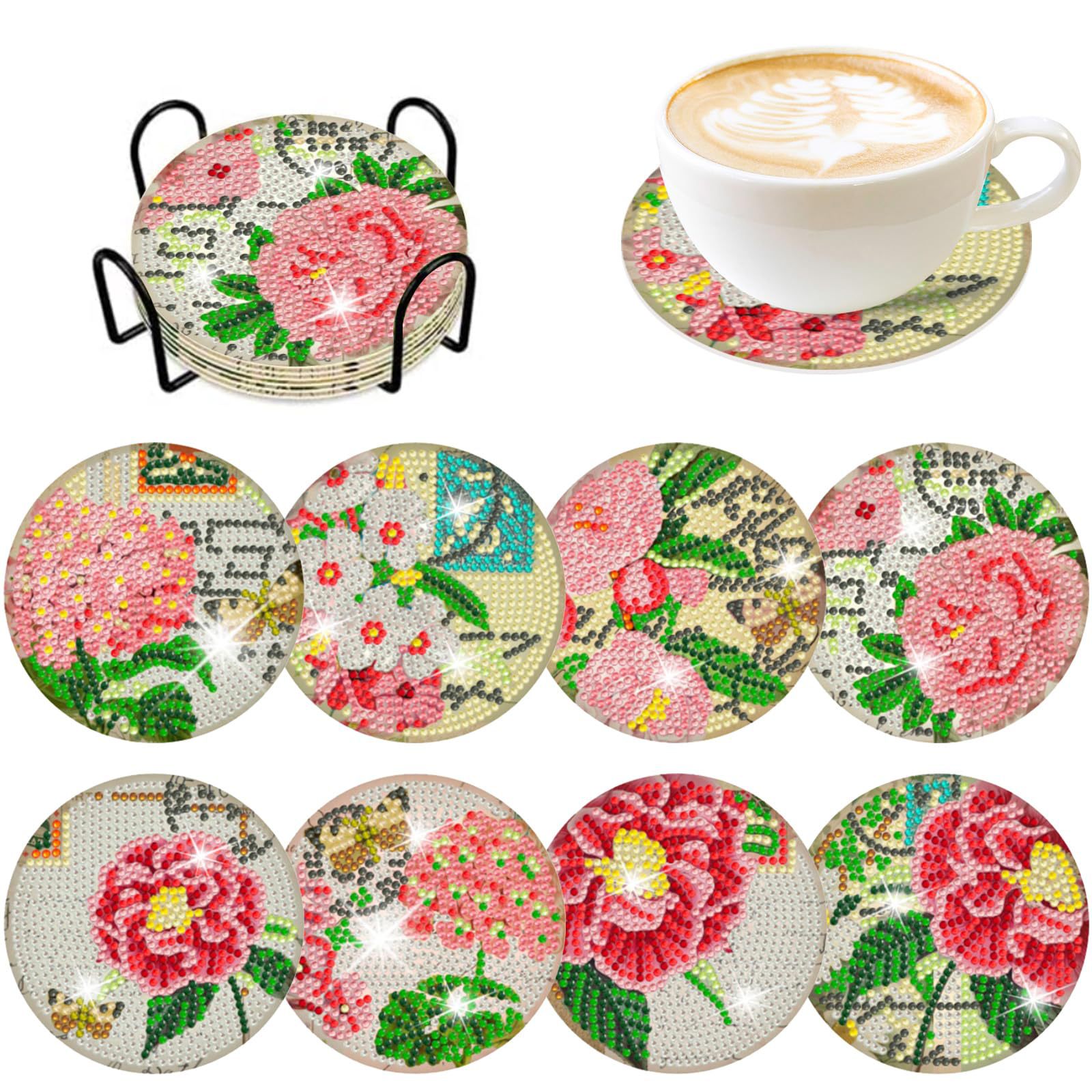 RUOPOTY 8pc/sets Diamond Paint - огляд і ціна Resin Art Kits For Adults