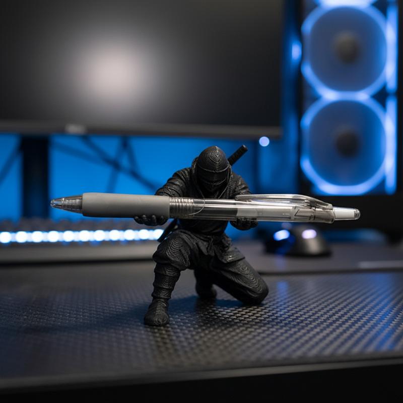 Knight Pen Holder Resin Mediev - огляд і ціна Resin Art Stand