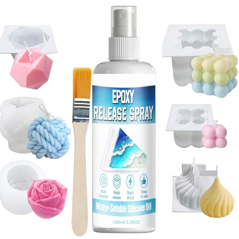 New-Epoxy Mold Demold Spray -  - огляд і ціна Release Spray Silicone