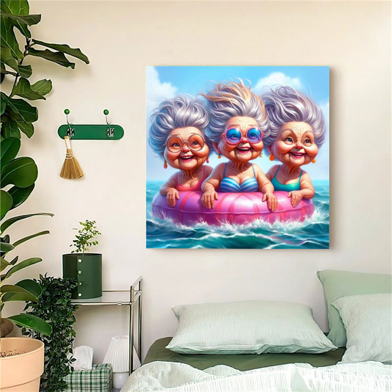 HUACAN Diamond Mosaic Art Pain - огляд і ціна Resin Art Beach