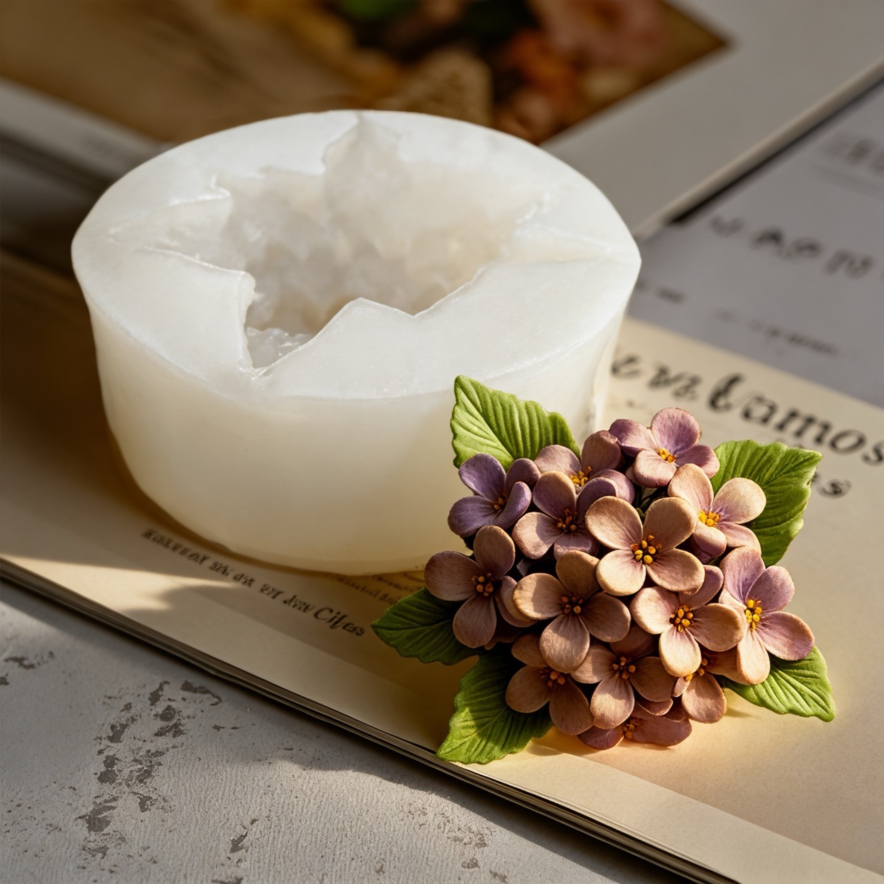 2-Piece 3D Rose and Lilac Sili - огляд і ціна Resin Art Design