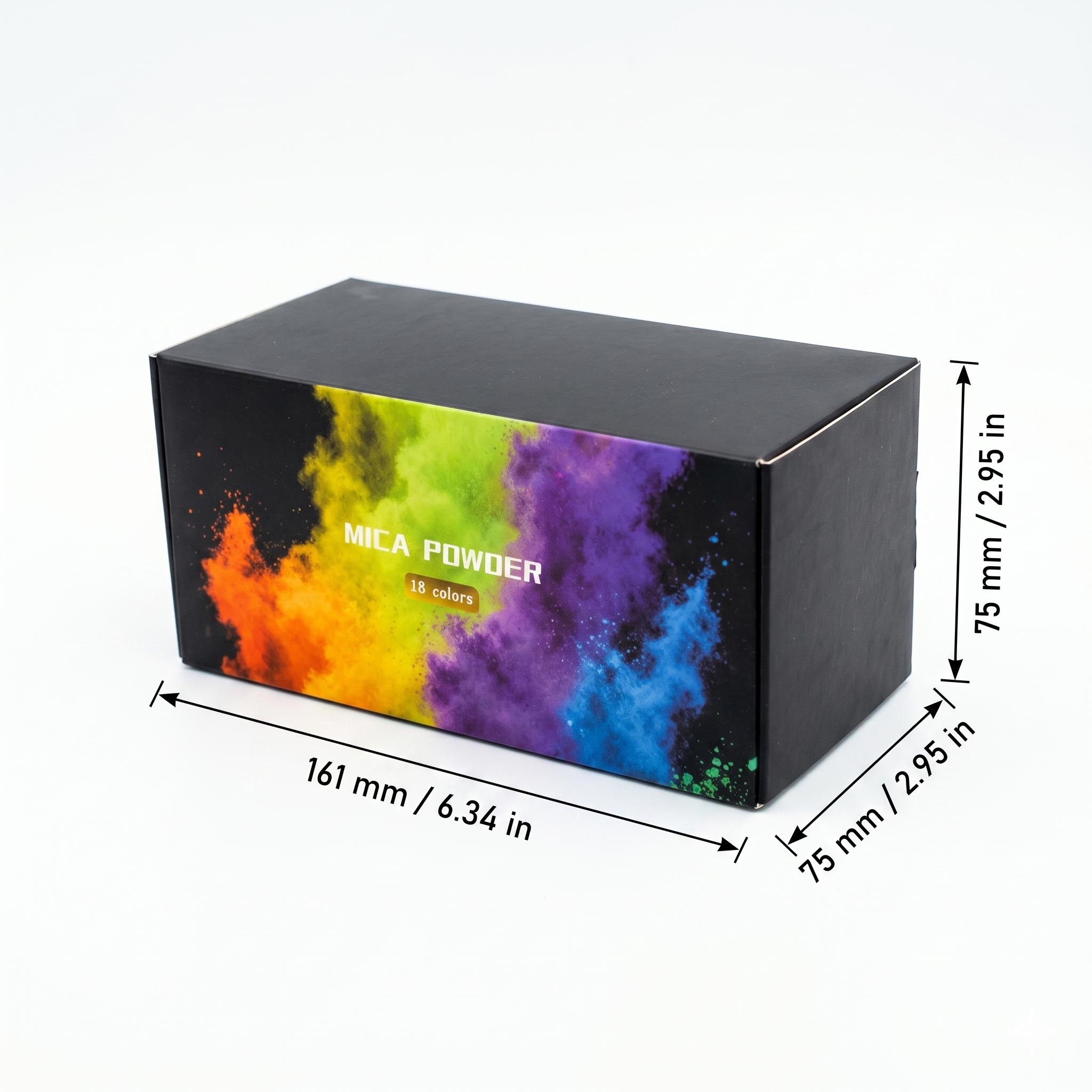 18 Colors Mica Powder Set with - огляд і ціна Mica Flake Resin