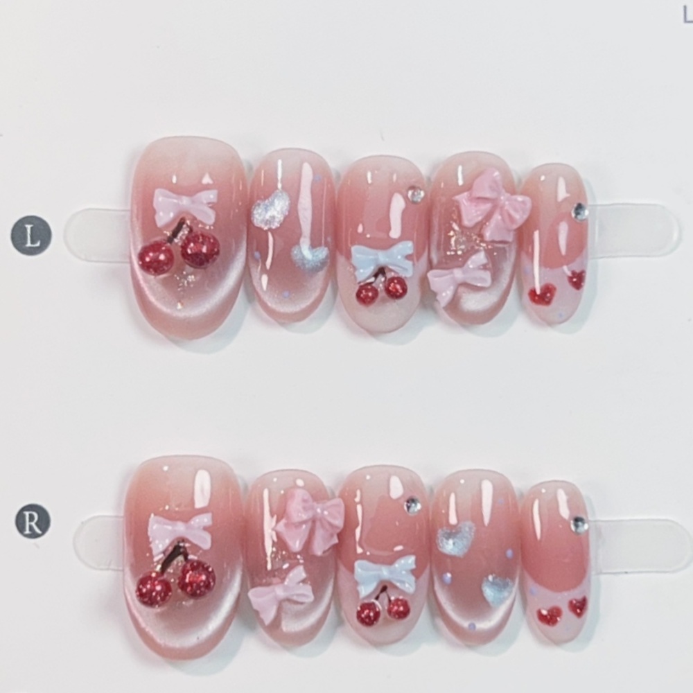 10pcs Cat's Eye Handmade Fake  - огляд і ціна Resin Art Design