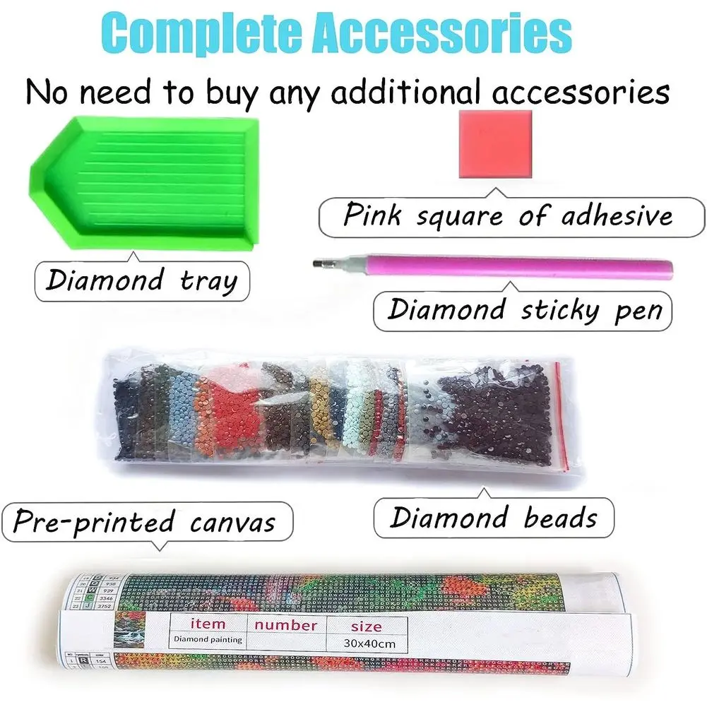 Diamond Art Painting Kits Adul - огляд і ціна Resin Art Kits For Adults