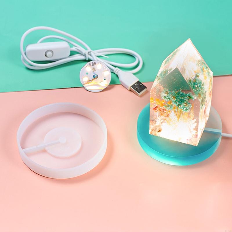 R3MC Silicone Mold with LED Li - огляд і ціна Resin Art Stand