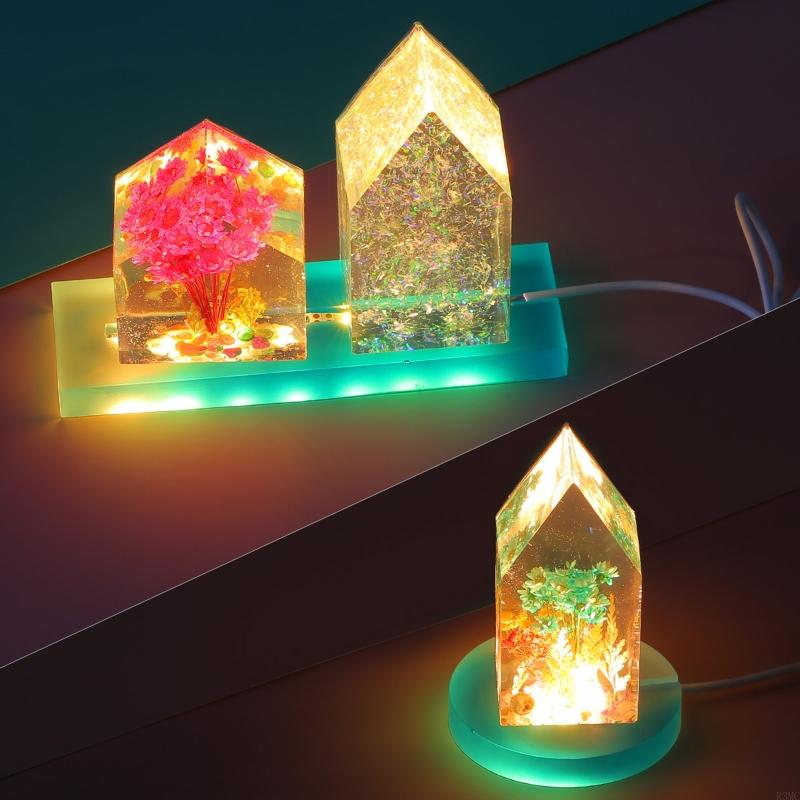 R3MC Silicone Mold with LED Li - огляд і ціна Resin Art Stand