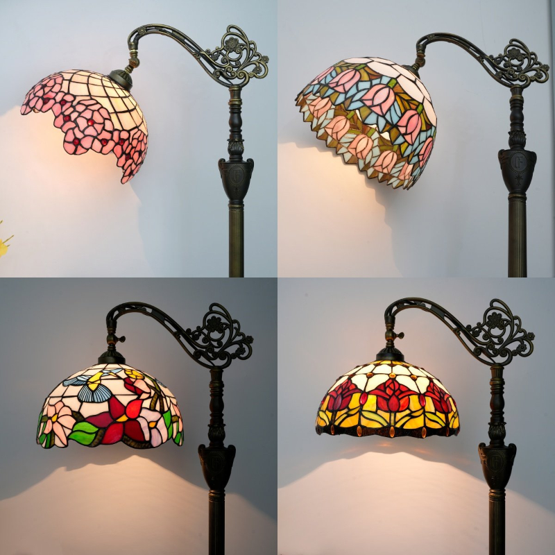 Tiffany Floor Lamps Flowers Ar - огляд і ціна Resin Art Stand