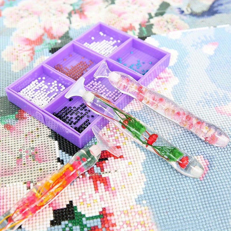 1set Flower Design Resin 5D Di - огляд і ціна Resin Art Design