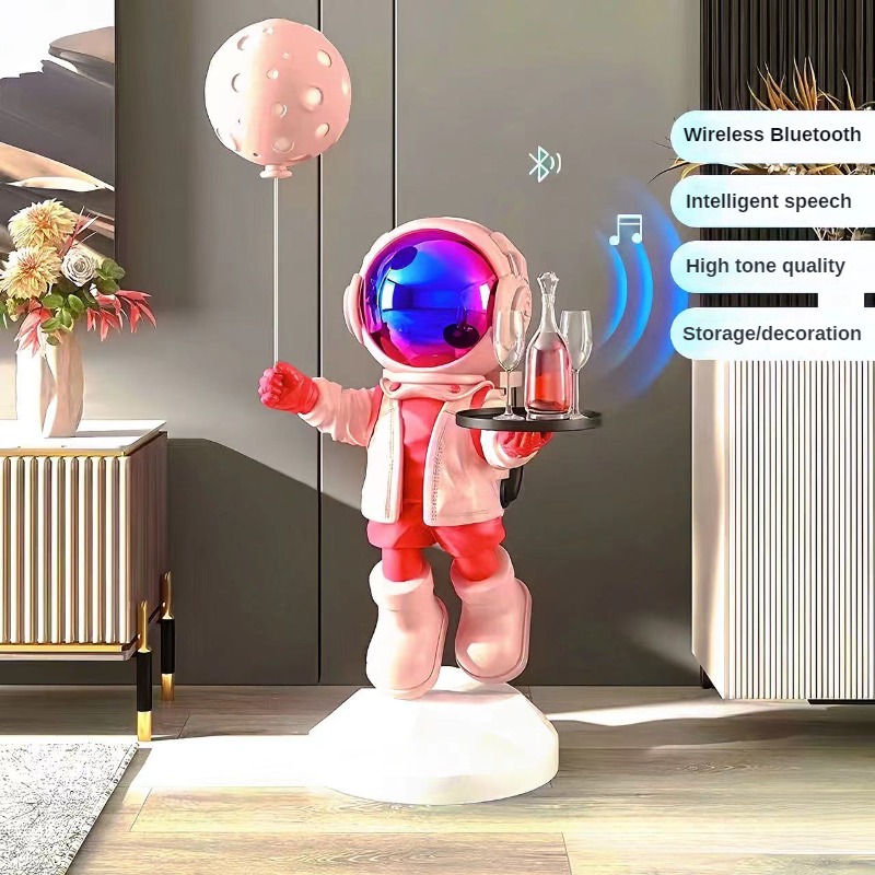 Large Creative Astronaut Astro - огляд і ціна Resin Art Stand